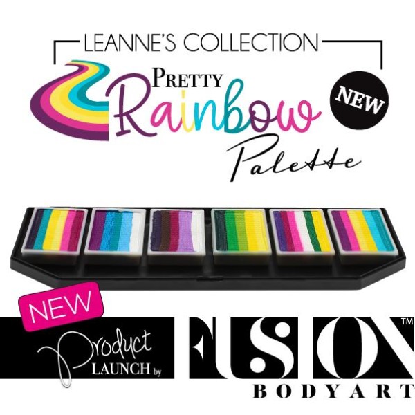 Fusion Body Art Leanne’s Pretty Rainbow Palette Fusion Body Art Leanne’s Pretty Rainbow Palette (Leanne’s Pretty Rainbow Palette)