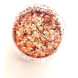 Chunky Glitter Peach Chunky Glitter Peach